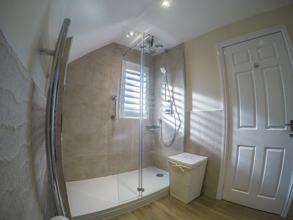 Cheshire Bathroom Fitters | Shutters in Bathroom | Wetroom
